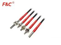F&C Diffuse Fibre Optic Cable Coaxial  Through Beam Reflection Fiber  Optic Sensors  